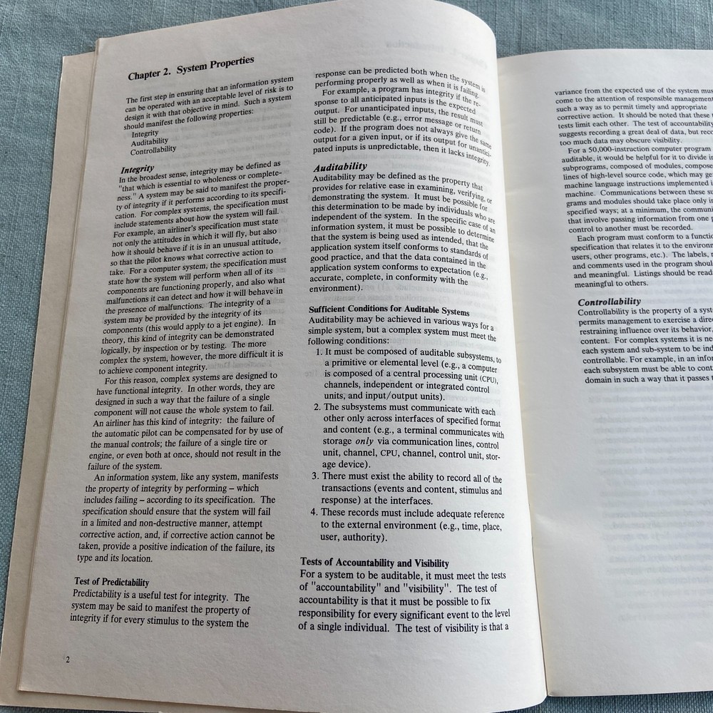 Vintage IBM Data Security Controls Procedures DP Installations 1977 2nd Ed. PC