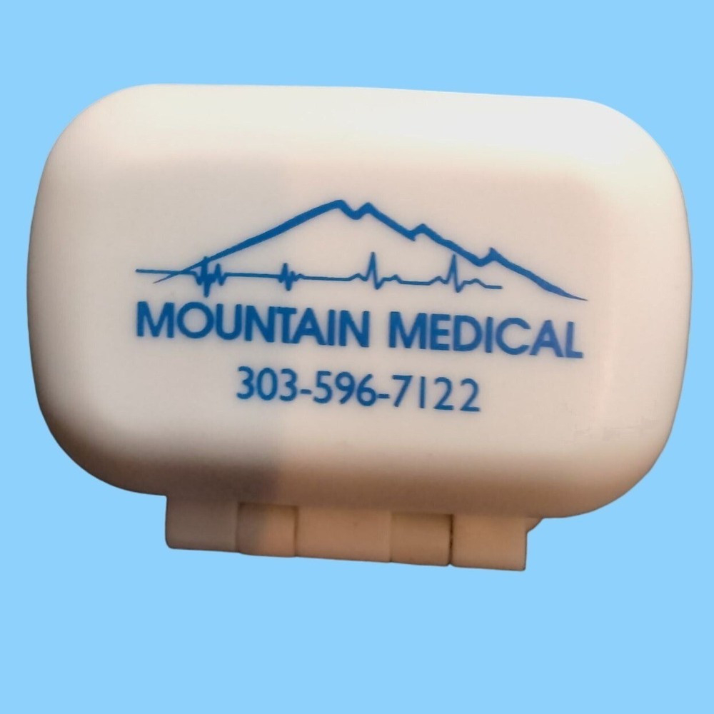 Step Counter Pedometer Mountain Medical White