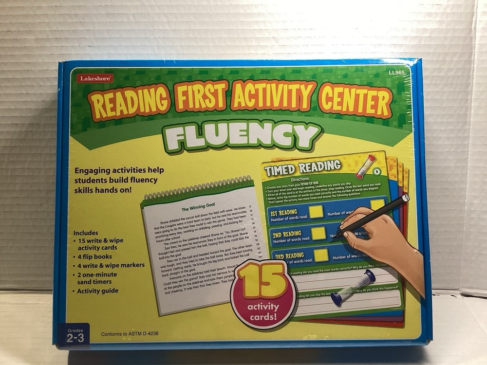 Lakeshore Reading First Activity Center: Fluency