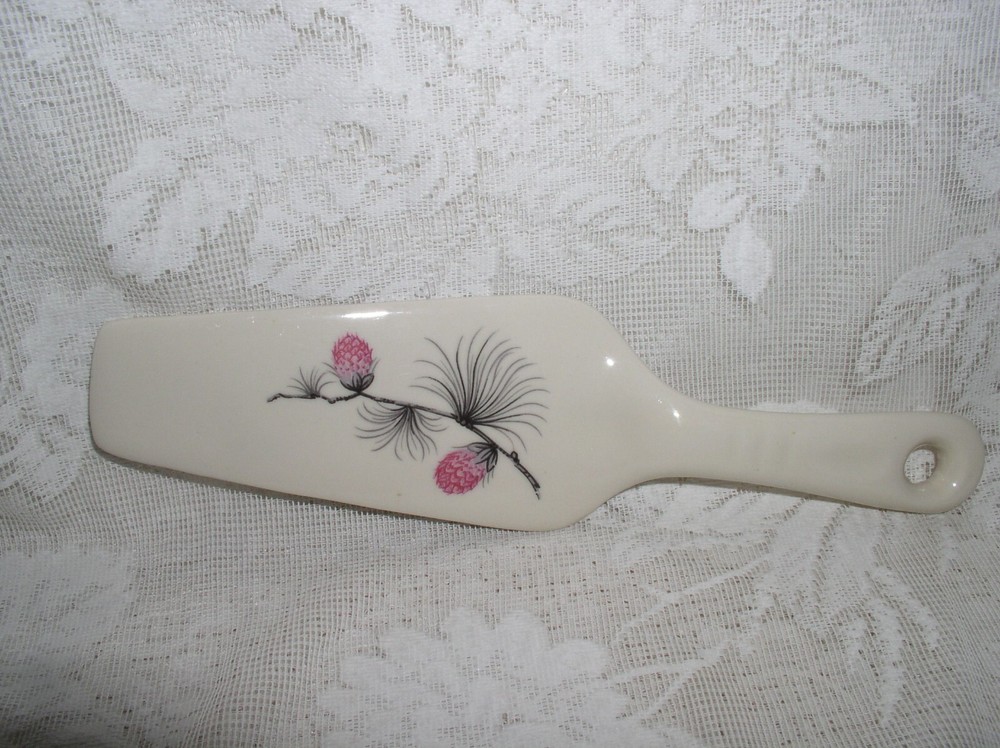 Canonsburg Pink Wild Clover Cake Knife