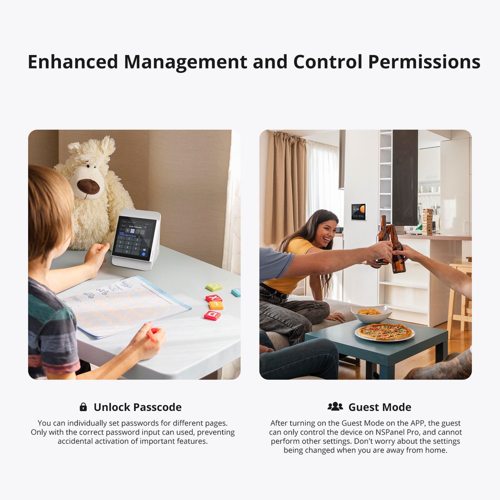 SONOFF NSPanel Pro Smart Control Panel Zigbee Multi-protocol Gateway APP Control