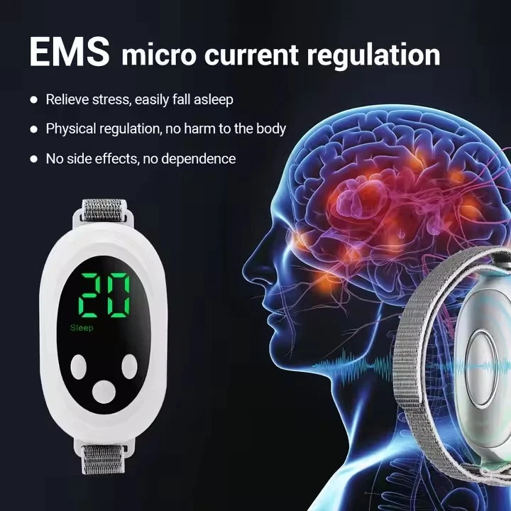 Device Hand Held Ergonomic Sleep Aid Machine Improve Sleep Relief