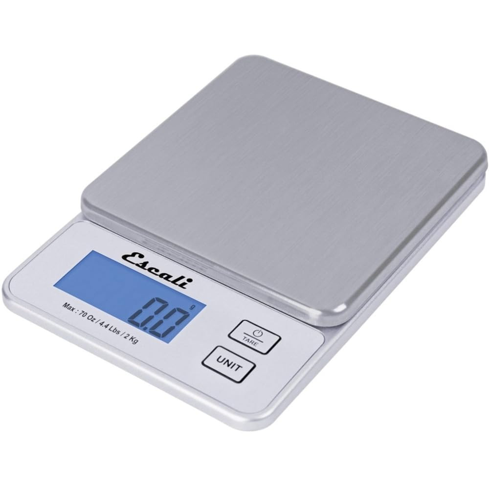 Vera PR2000S Compact High Precision Kitchen/Baking/Herb Scale, Measures Liquid a