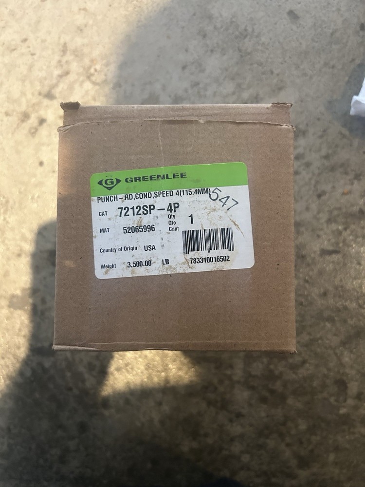 Greenlee 7212sp-4p