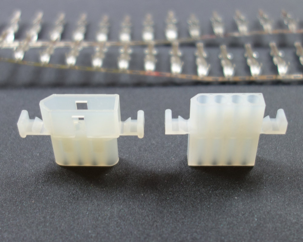 2 Pair Molex 4 Pin Tuner Connector Plug For ICOM LDG Automatic Antenna Tuner ATU