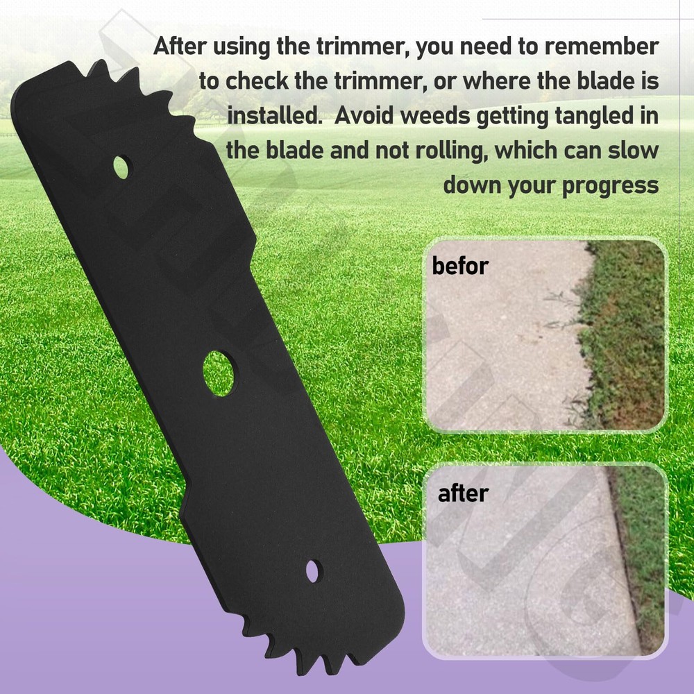 Eb007 7.5inch Edge Hog Heavyduty Edger Replacement Blade Compatible With Blackde