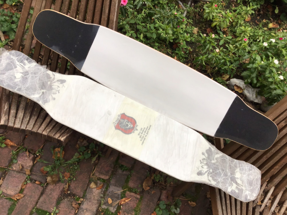 Vintage Longboard (2) NOS 45" 47"  Graphics Unused