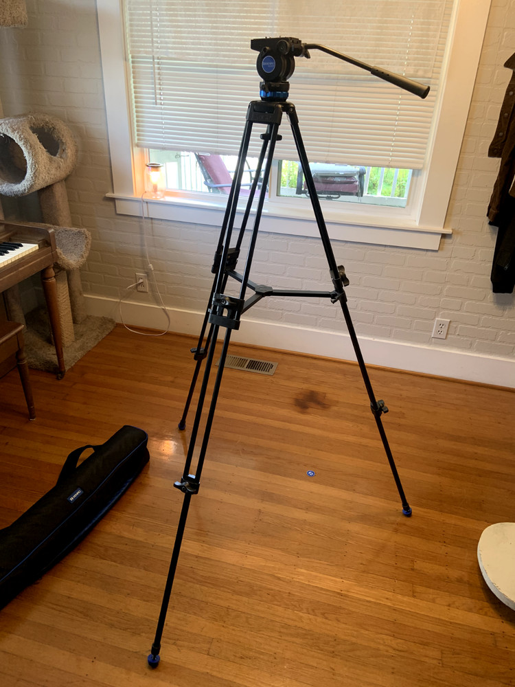 Benro KH25P Professional Broadcast Video Head & Tripod Kit