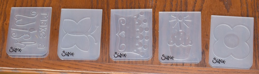 Cuttlebug Sizzix Embossing Folders Lot - Cards Scrapbook Crafting