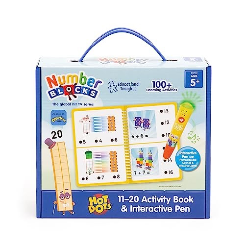 Educational Insights Hot Dots Numberblocks Workbook Numbers One Size, Multi
