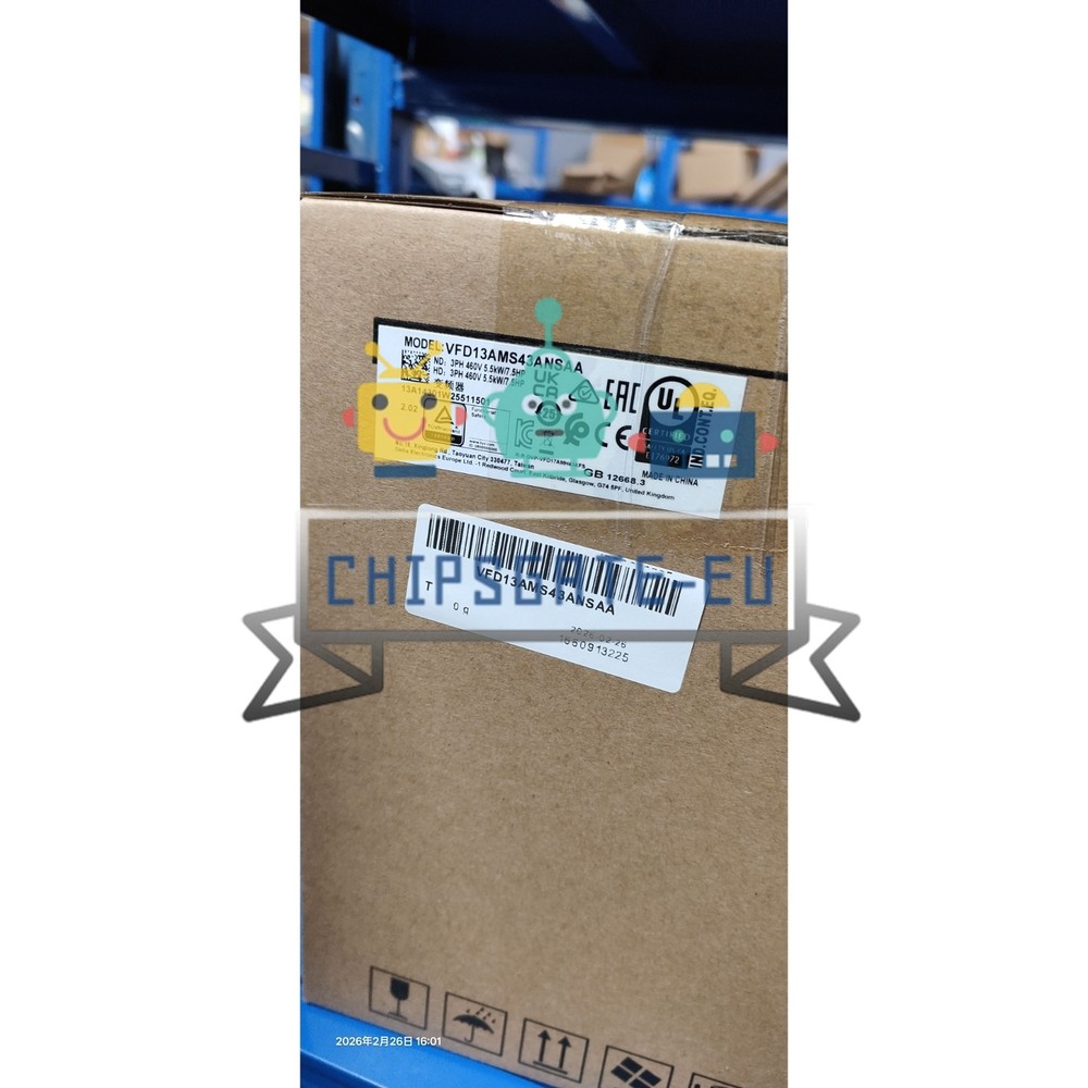 NEW DELTA INVERTER VFD13AMS43ANSAA