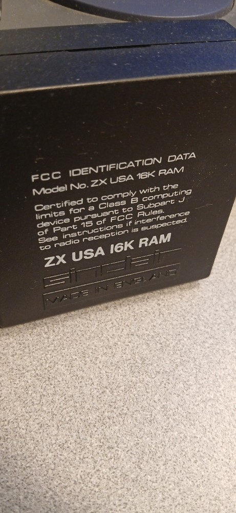 Vintage Retro Computing Sinclair ZX81 Computer With Expansion And USB Hub