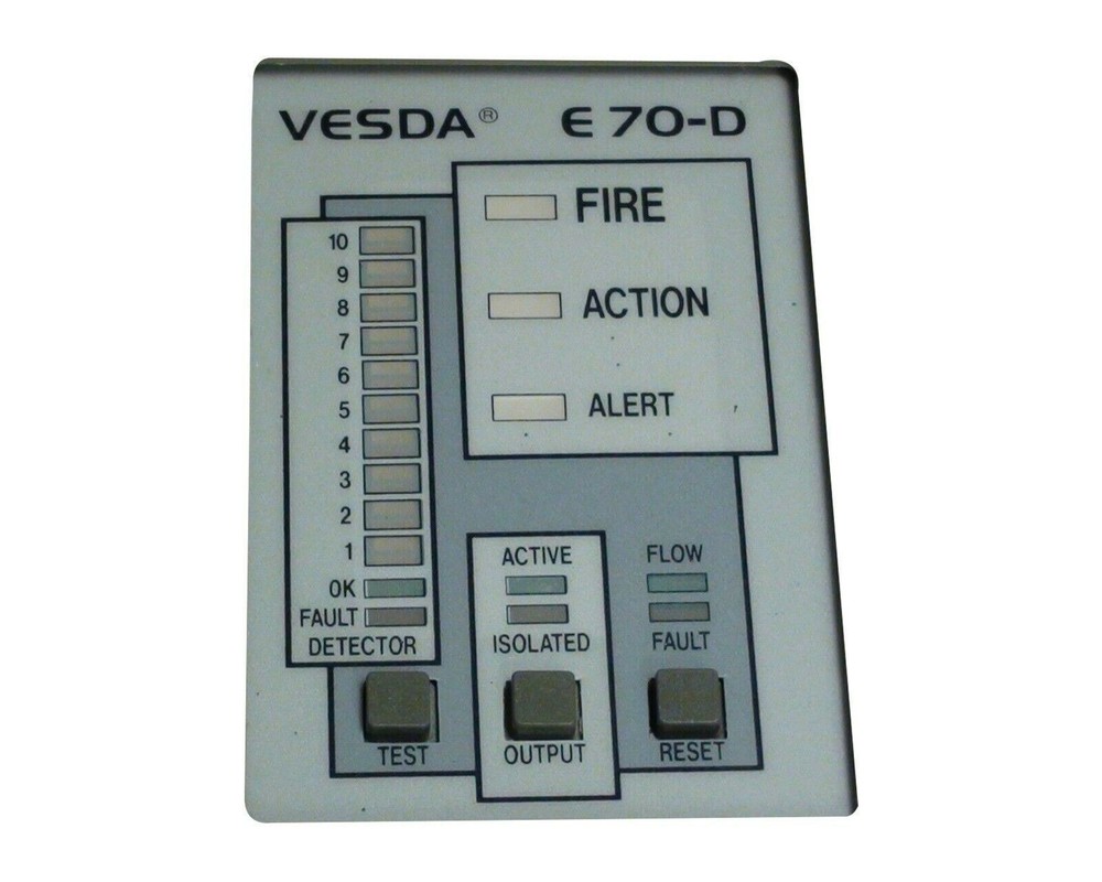 SIMPLEX GRINNEL VESDA SMOKE DETECTOR SYSTEM E70-D PANEL