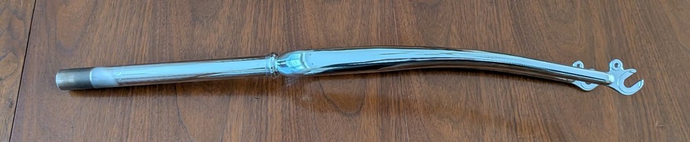 700c Chrome Plated Bicycle Fork with Eyelets