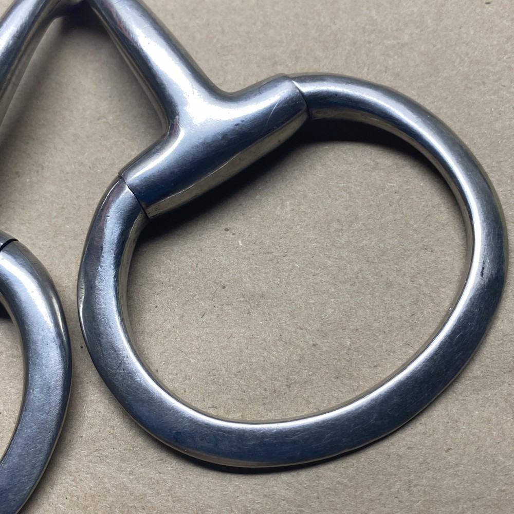 Toklat Stainless Steel Eggbutt 5" Horse Bit