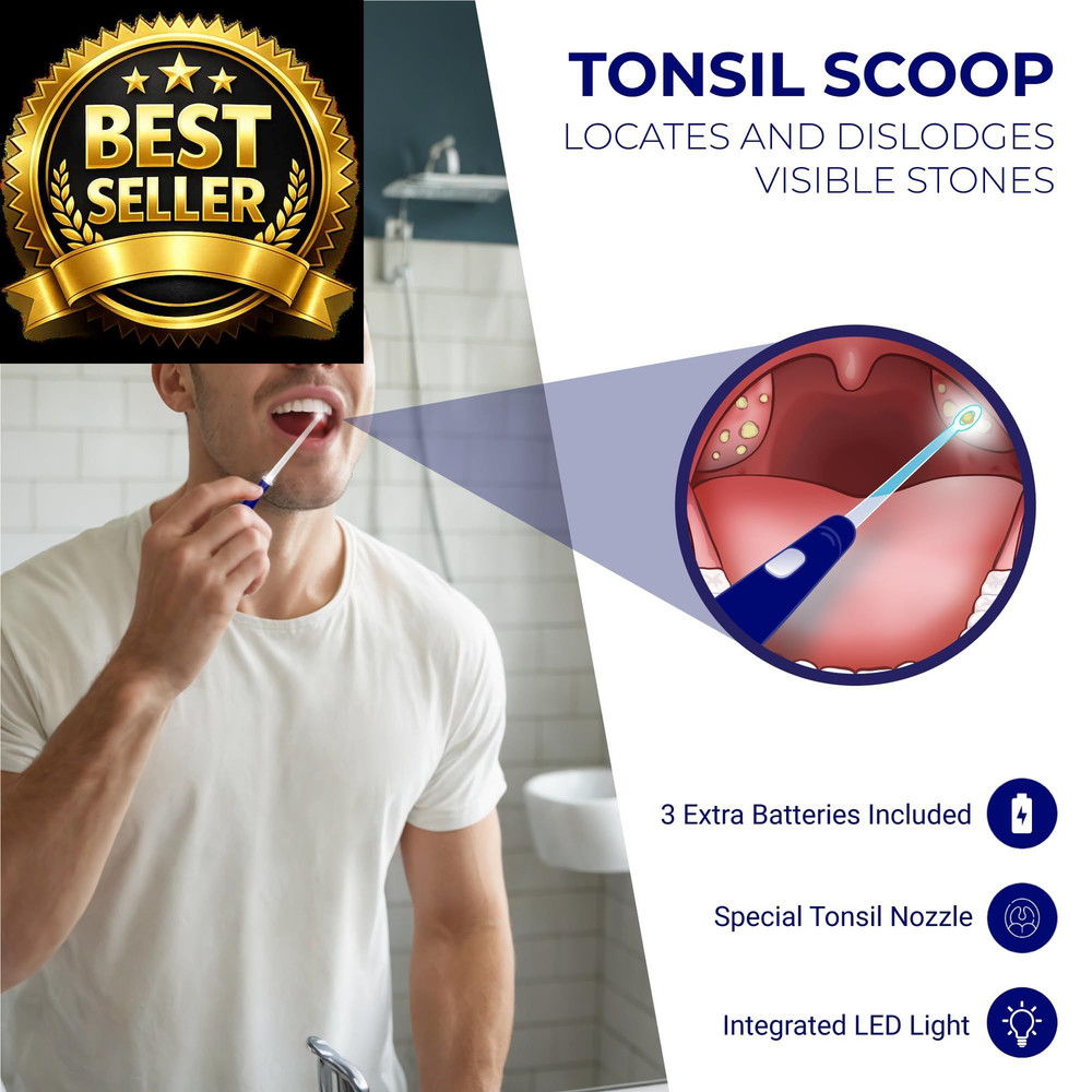 Oravix Tonsil Stone Vacuum, Remover Vacuum Suction, Tonsil...