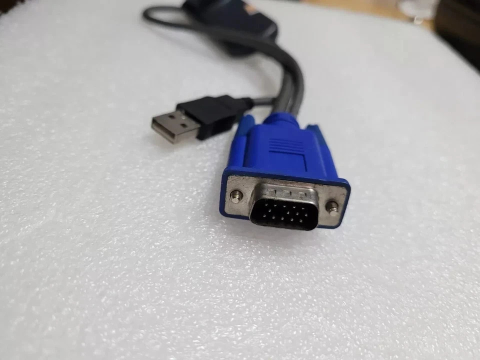 Avocent DSRIQ-USB Server KVM Interface Module VGA Switch Adapter Cable / ES