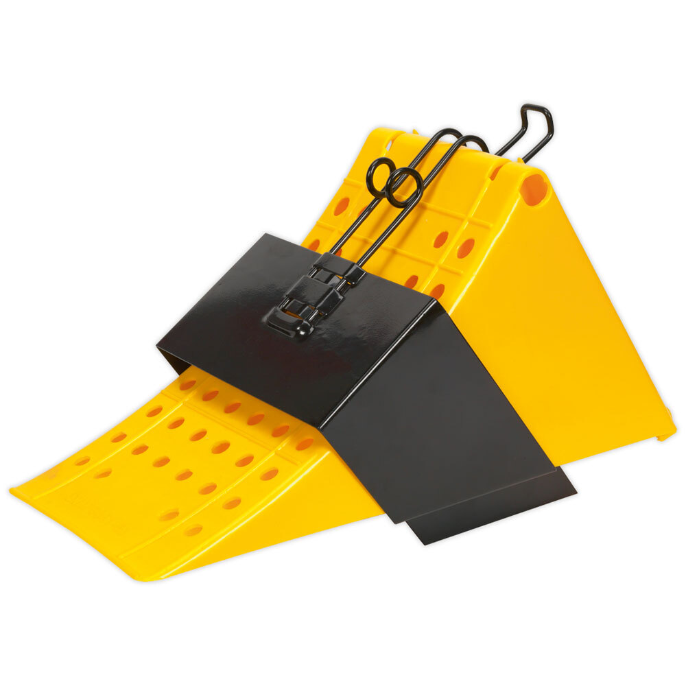 Sealey CV127 Wheel Wedge With Bracket - Commercial