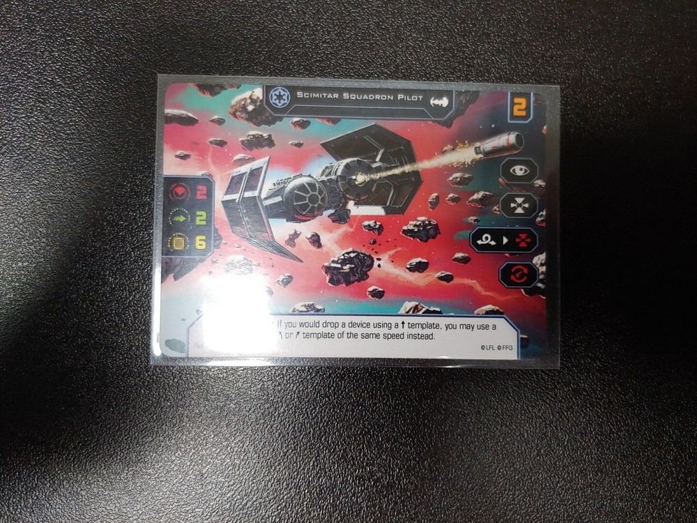 X-Wing Miniatures Scimitar Squadron Pilot Alt Art