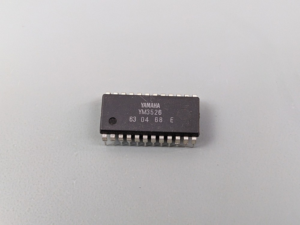 YM3526 IC, Original OPL VTG Sound Synhesizer, Yamaha, SOLDER PULL