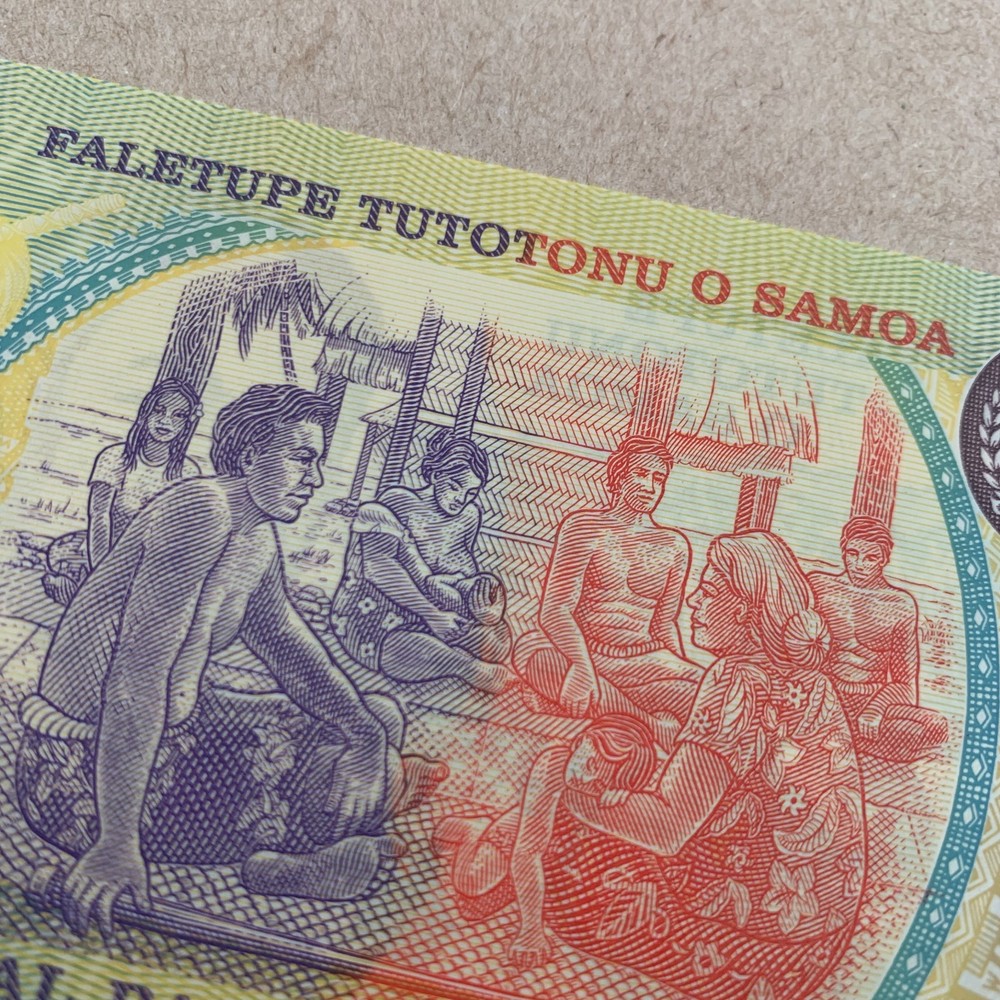 Western Samoa, 2 Tala Currency ND (2003) Commemorative Polymer Banknote