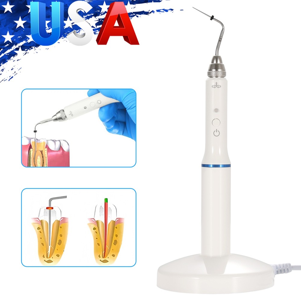 Dental Endo Obturation System Gutter Cutter Heated Pen w/ 2 Needles