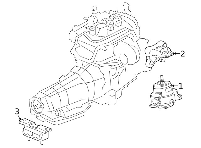 Genuine GM Mount Bracket 85576429