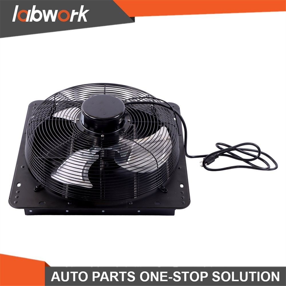 Labwork 16" Wall Mounted Shutter Exhaust Fan Automatic Shutter W/ Variable Speed