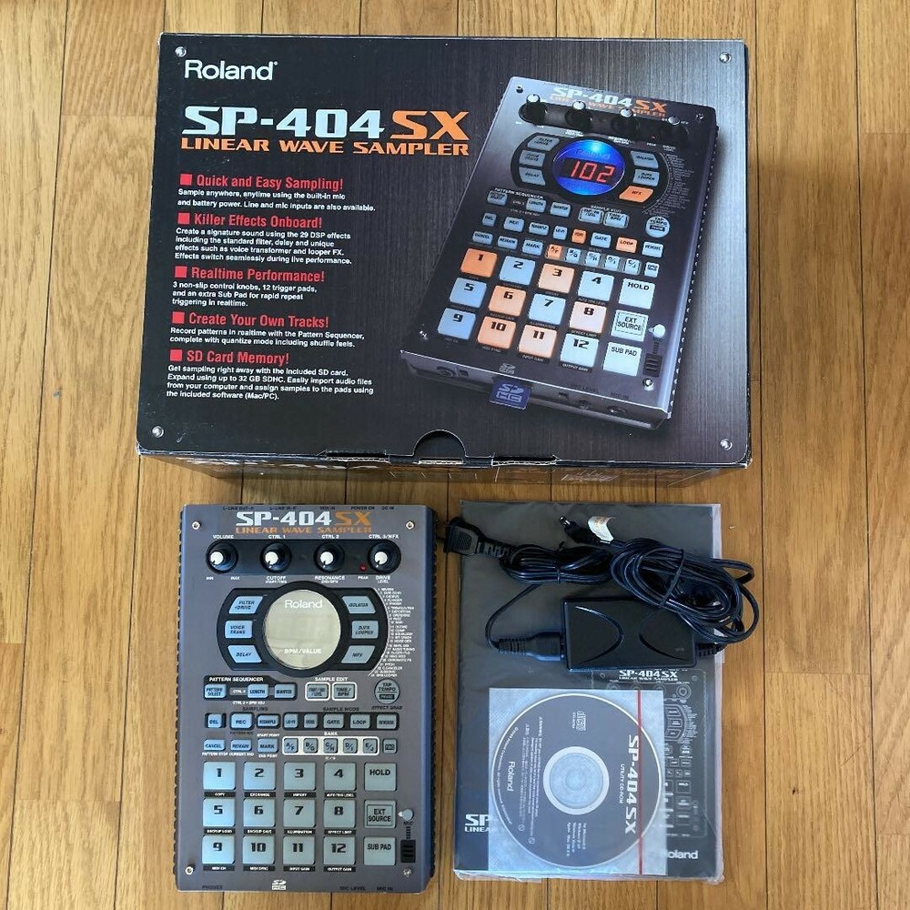 Roland SP-404SX Compact Linear Wave Sampler used