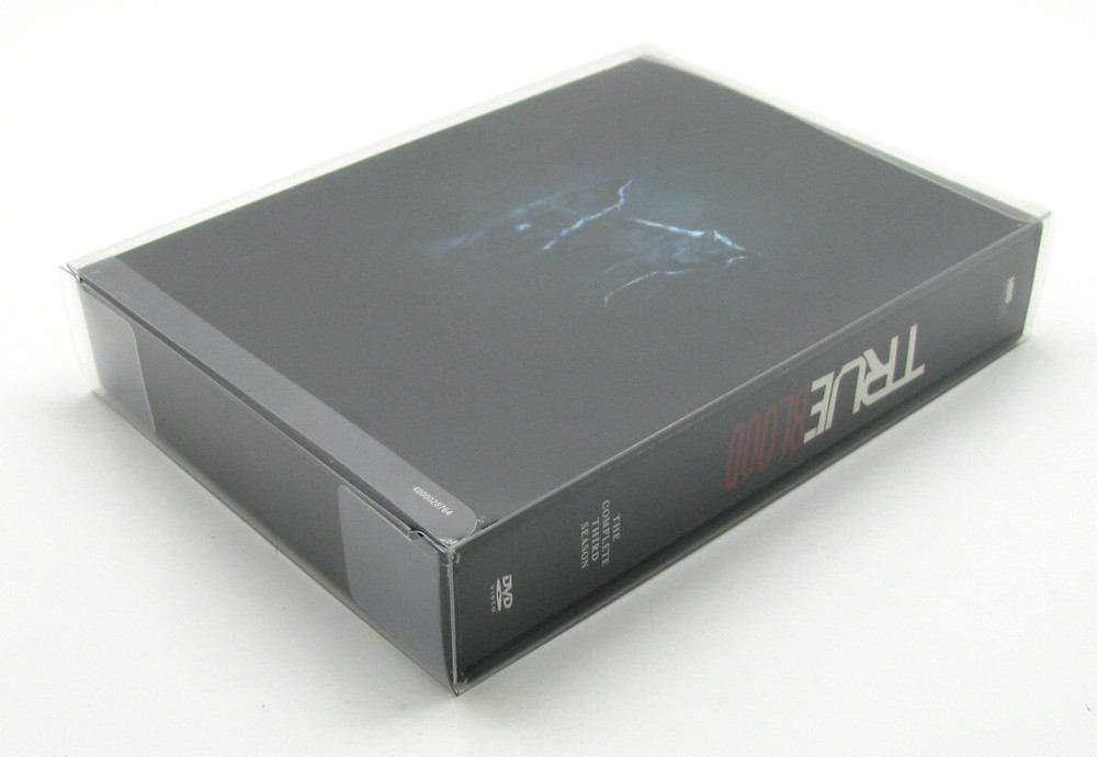 50x DVD OVERSIZED BOX SET (SIZE DVO D) - CLEAR PLASTIC PROTECTIVE BOX PROTECTOR