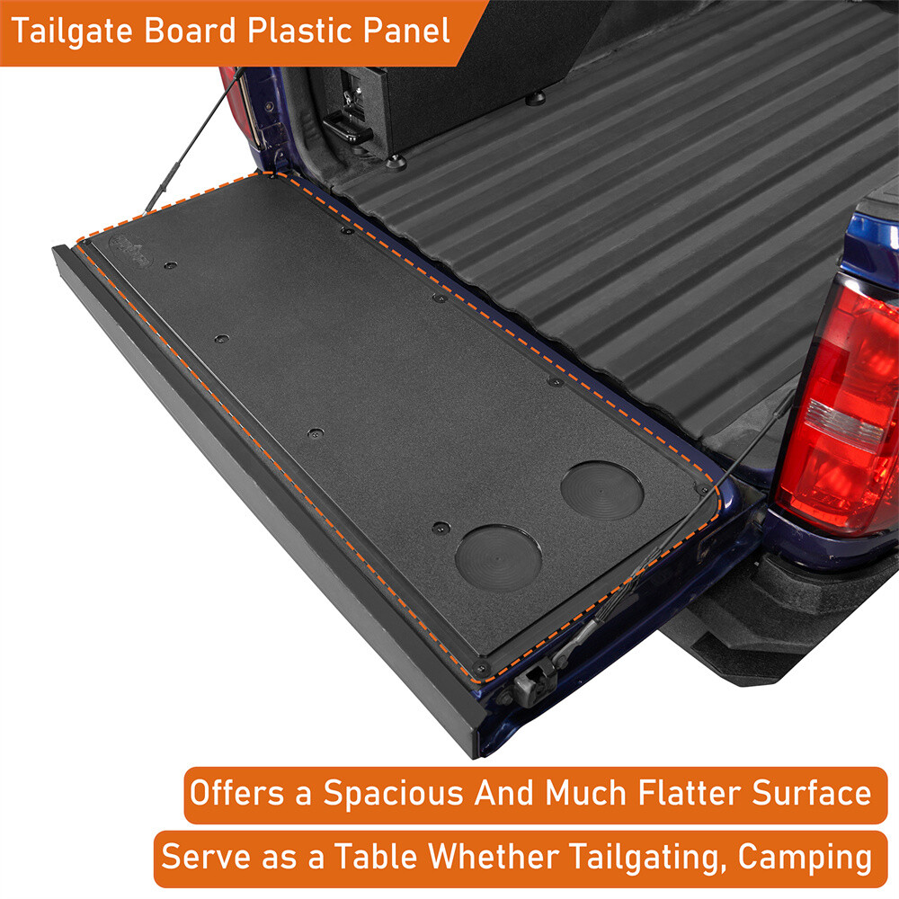 Tailgate Board Plastic Table Panel Shelf for 2015-2024 Chevy Colorado GMC Canyon