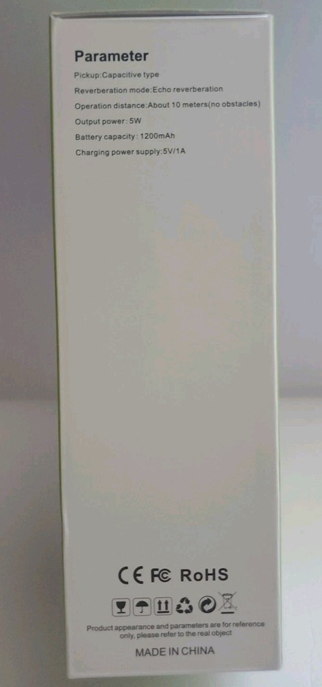 Microphone Portable Handheld Mic with Speaker Noise Reduction