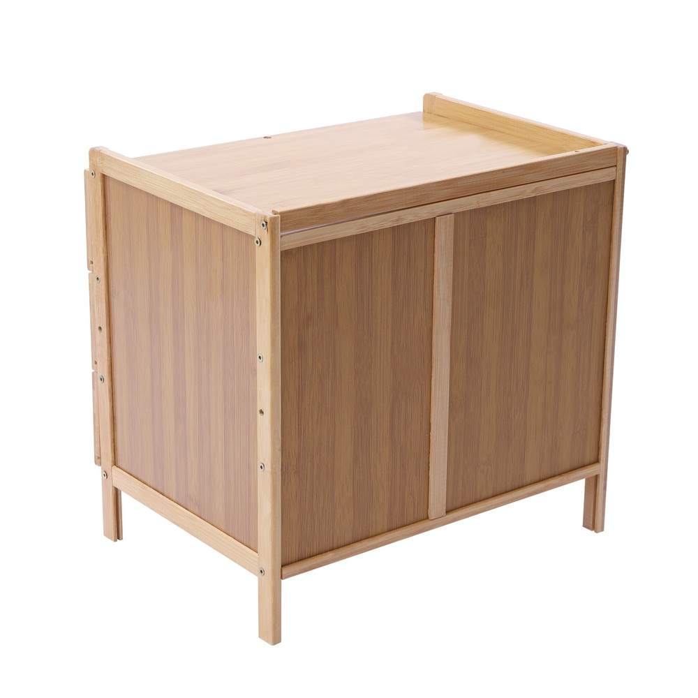 3-Tier Bedside Table Nightstand Bedroom End Side Organizer Drawer Storage Box
