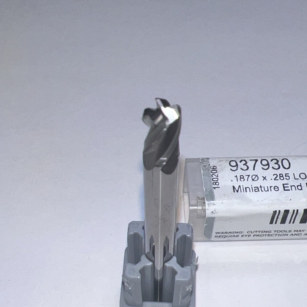 HARVEY .187 D x .030 R STUB CRAD EM 4 FL
