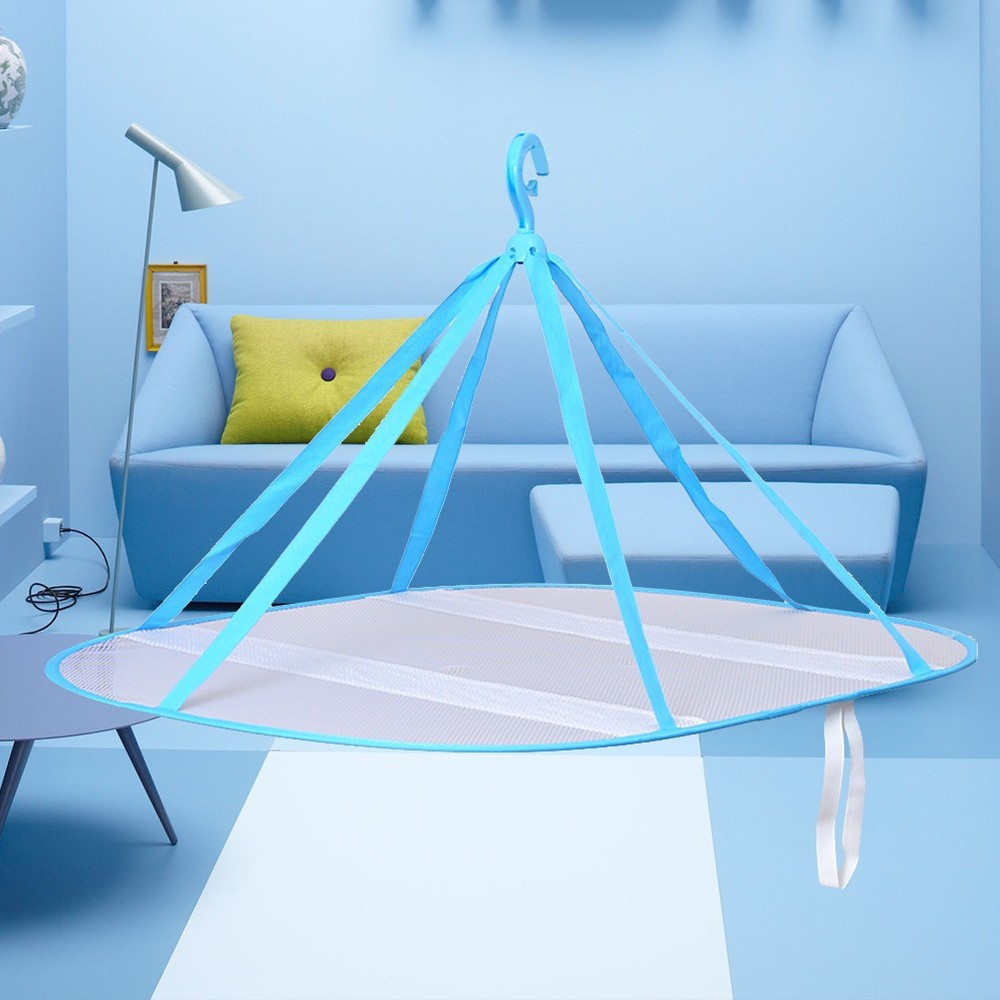 Clothes Rack Foldable Drying Net for Sweaters Mesh Hanging Dryer