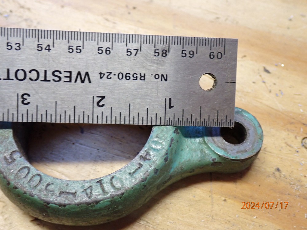 VINTAGE DELTA ROCKWELL QUILL STOP CASTING