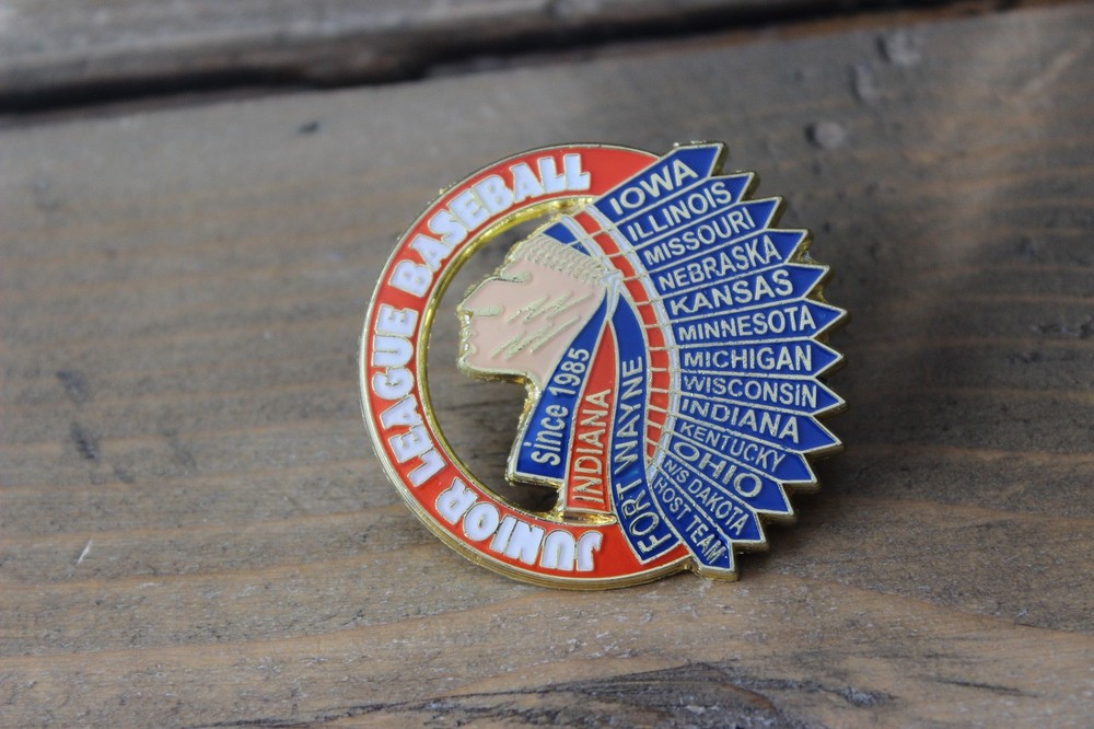 Junior League Baseball Indian Pin