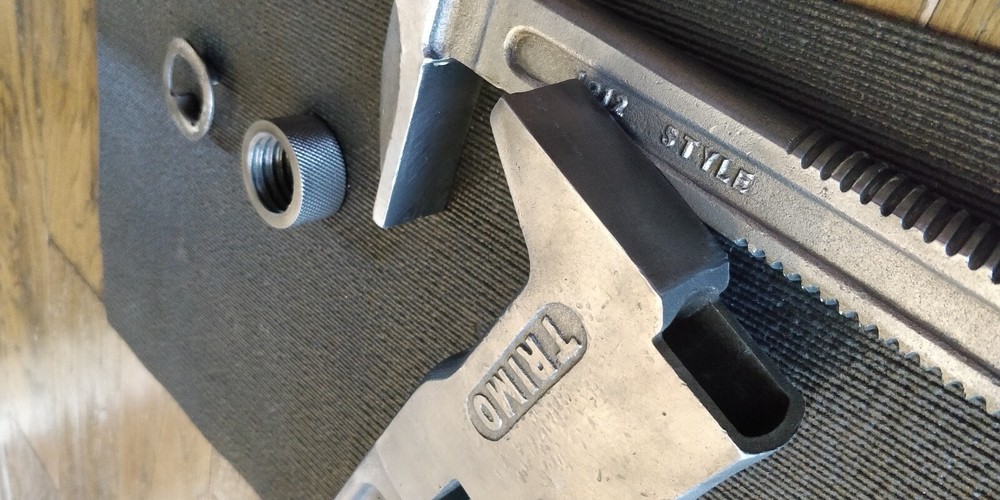 TRIMO 21" Adjustable Pipe Monkey Wrench REFURBISHED