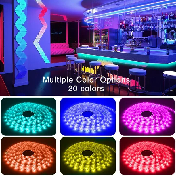 DAYBETTER 50ft Bluetooth LED Strip