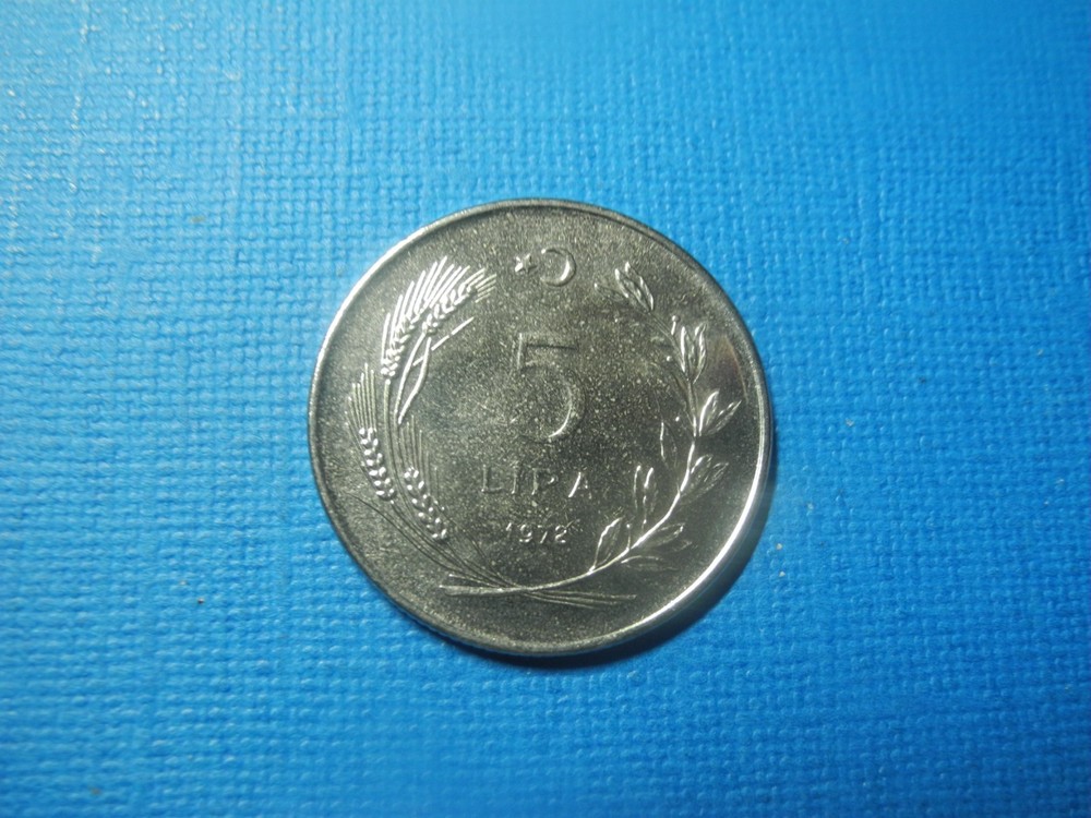 TUR12 - TURKEY - 5 LIRA - 1978