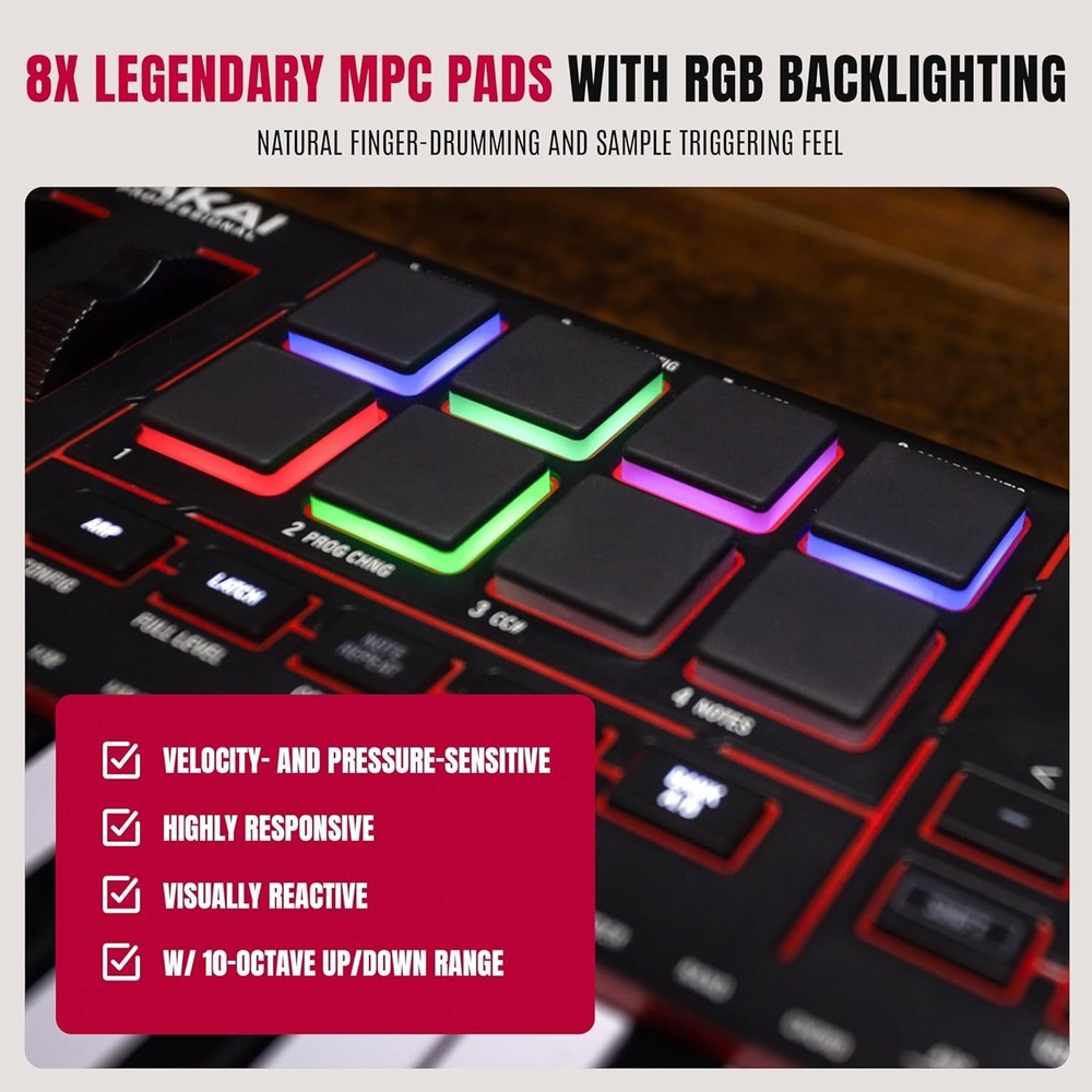 Studio Instrument Collection Included - Pro MIDI Controller