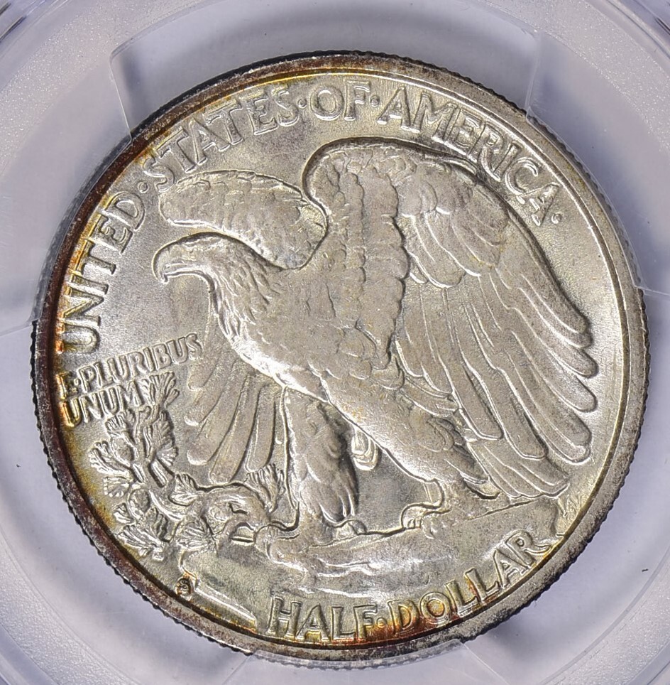 1939-S LIBERTY WALKING HALF DOLLAR PCGS MS65