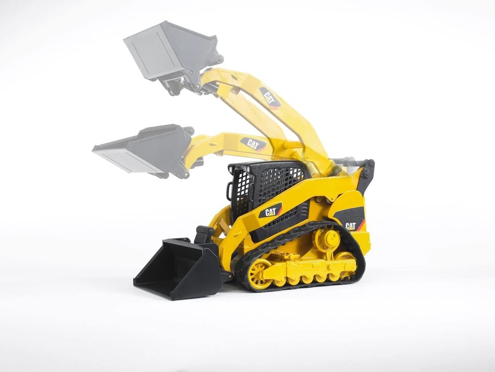 Toys - Construction Realistic CAT Compact Track Loader with Adjustable and Lo...