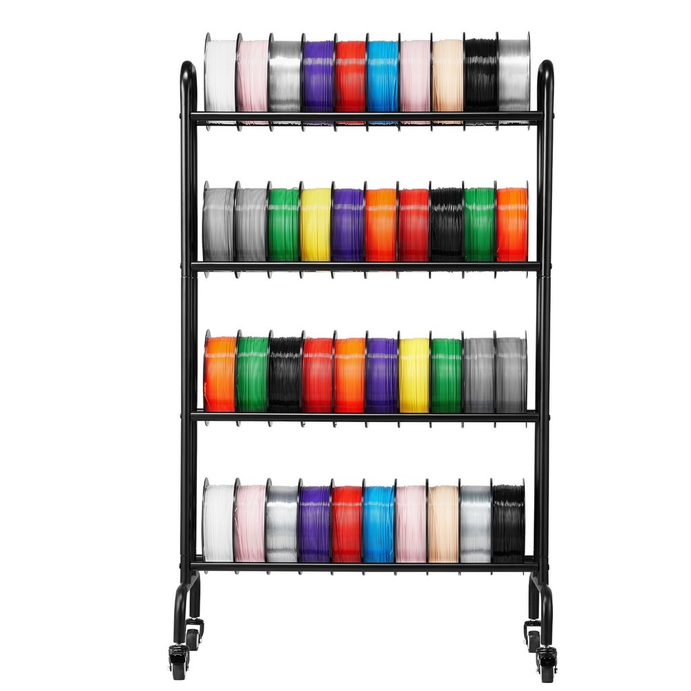 3D Printer Filament Storage Rack 4 Tier Filament Spool Holders Racks