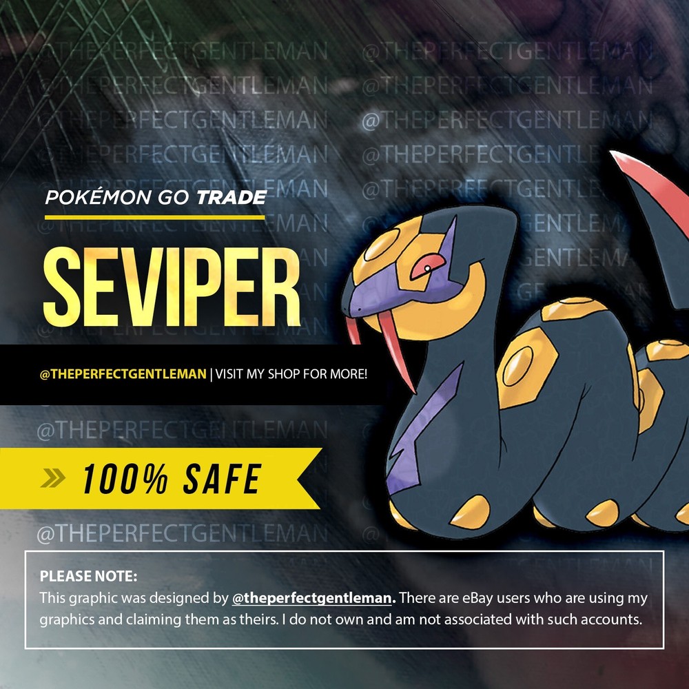 Seviper Pokemon #336 GO