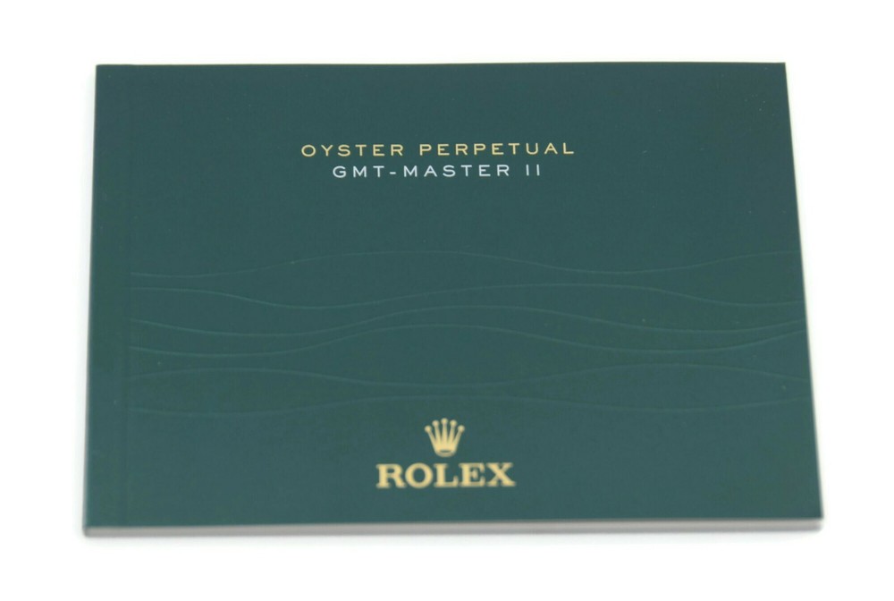 Rolex GMT-Master II Booklet Manual English 2013