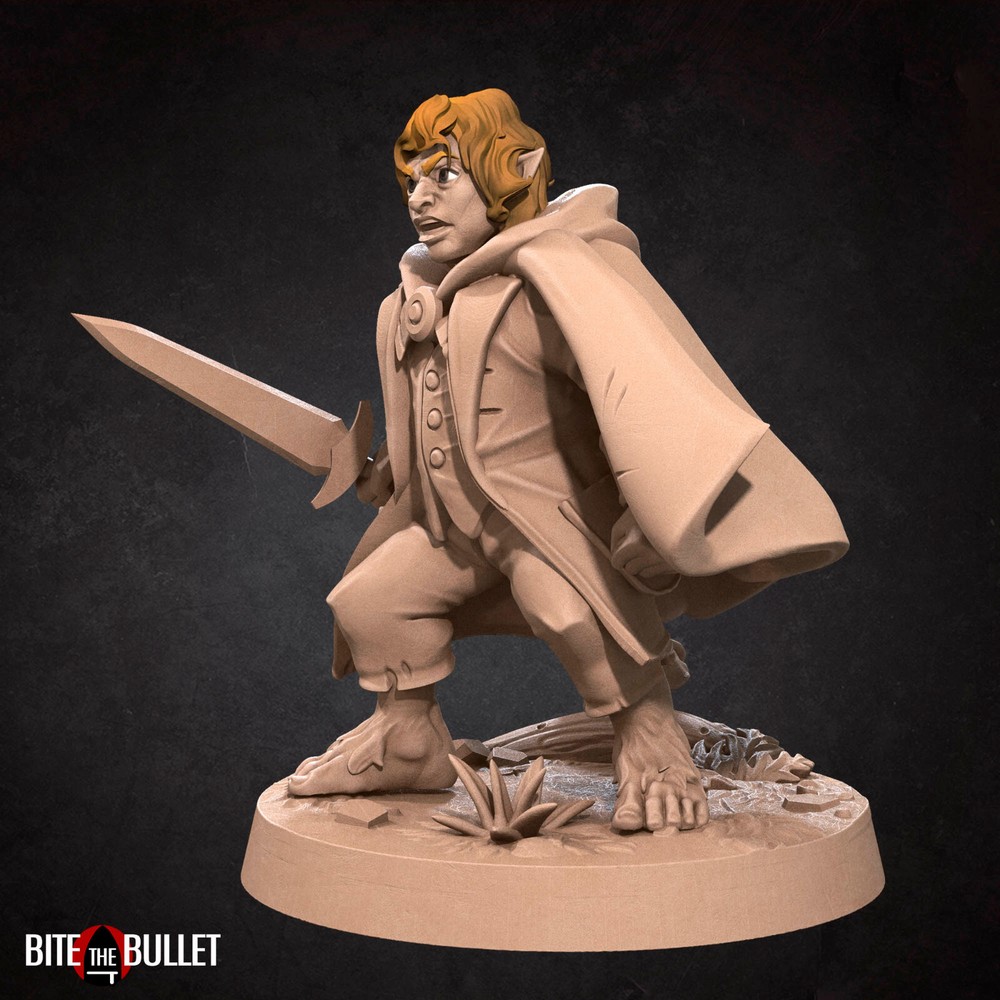 Halfing Fighter C - Bite the Bullet - Dungeons and Dragons