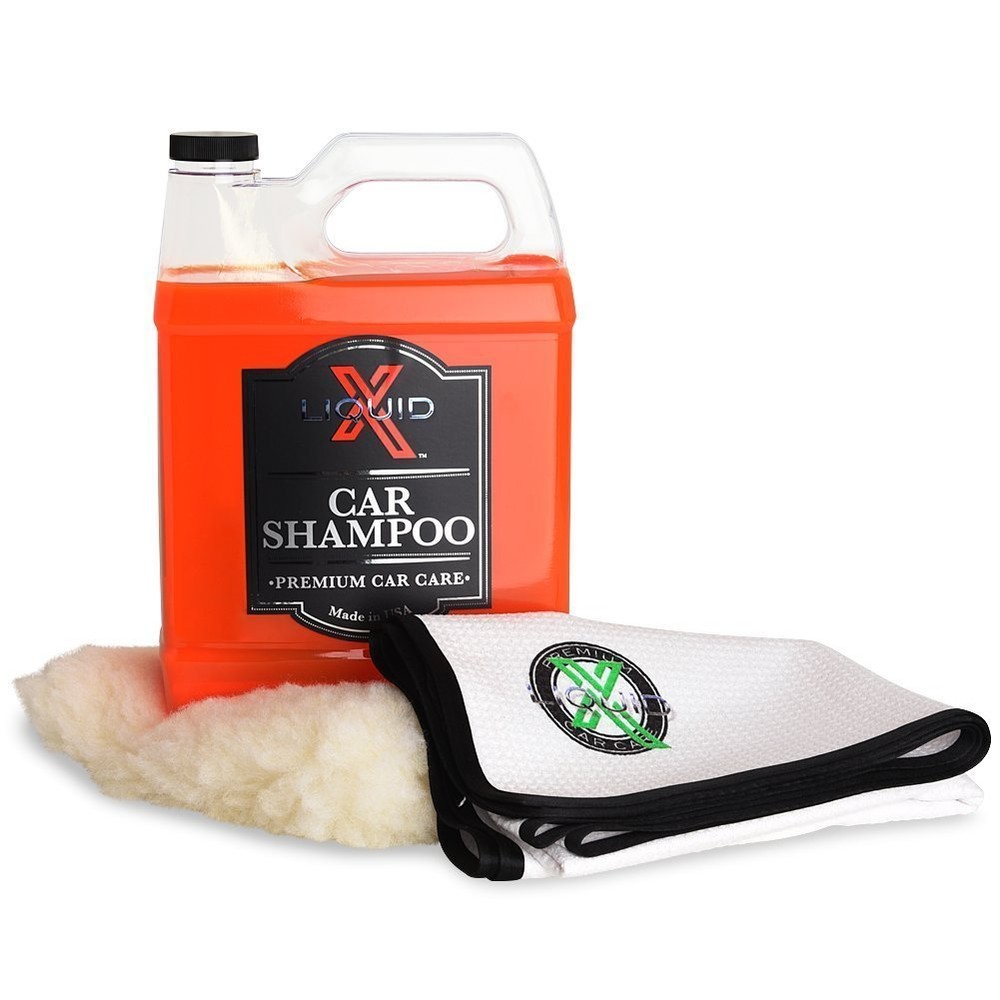 Liquid X Premium Car Care Car Shampoo Gallon Kit