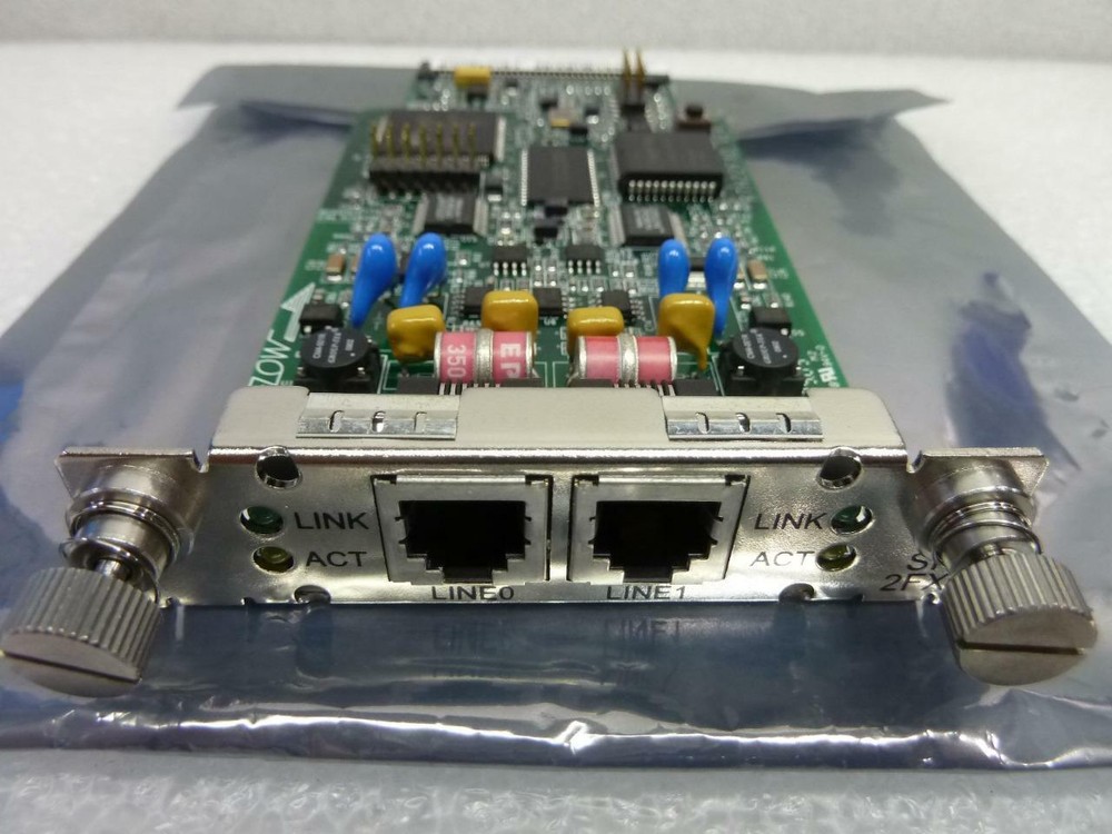 HPE JD558A FlexNetwork MSR 2-Port FXO SIC Module