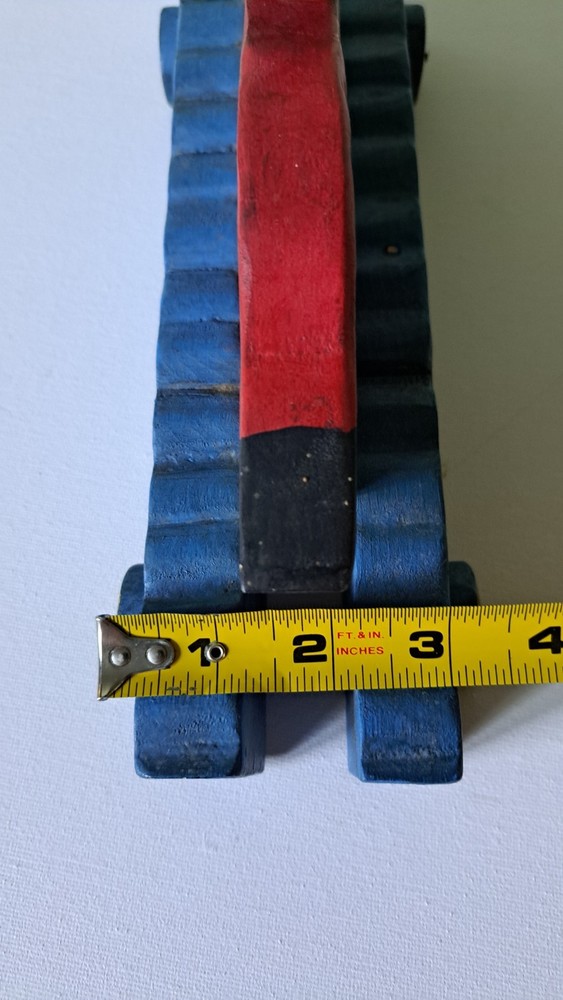 Wooden Goose Pull Toy Wood Rolling Vintage